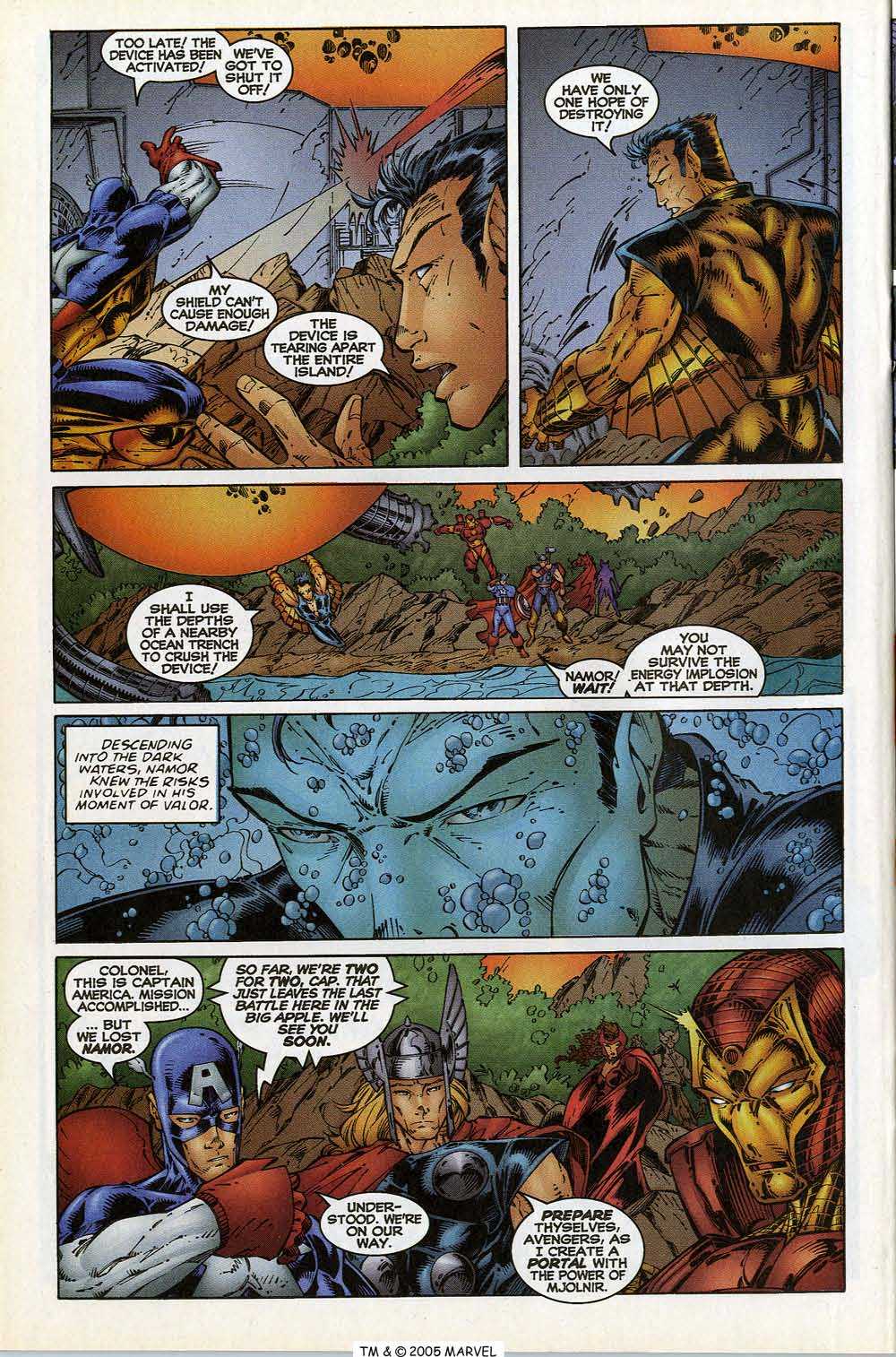 Read online Captain America (1996) comic -  Issue #11b - 34
