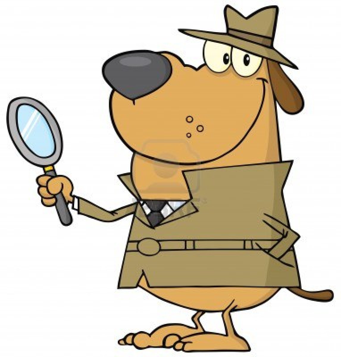 clipart detective cartoon - photo #5