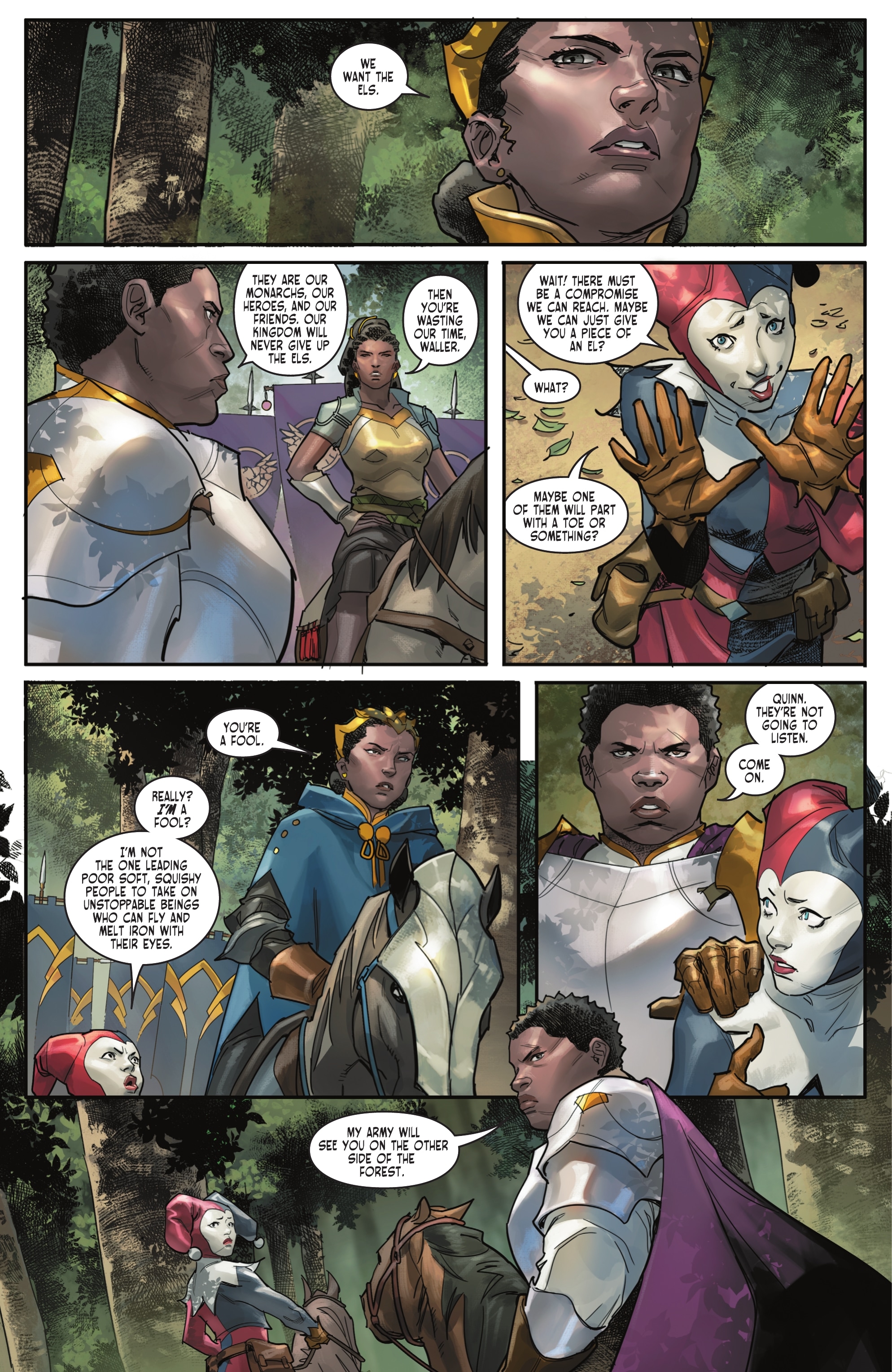 Read online Dark Knights of Steel comic -  Issue #8 - 10