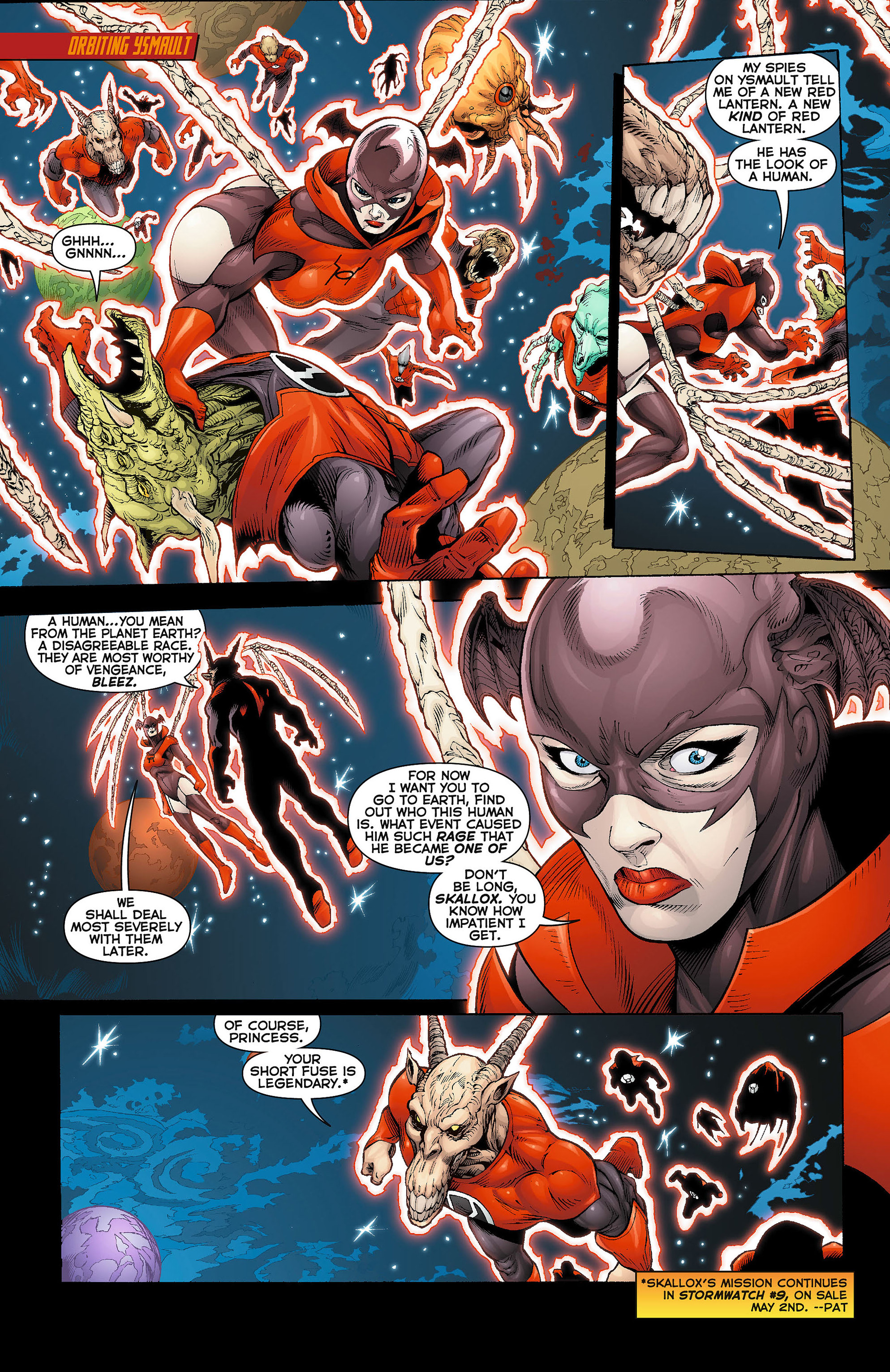 Read online Red Lanterns comic -  Issue #8 - 13