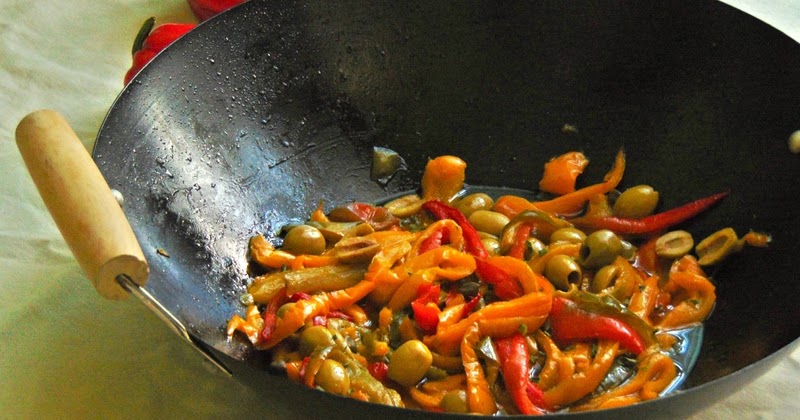 Poêlée de poivrons