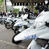 Guarda de Trânsito recebe dez novas motocicletas no valor de R$ 211.500,00 com recursos oriundos das notificações de trânsito.