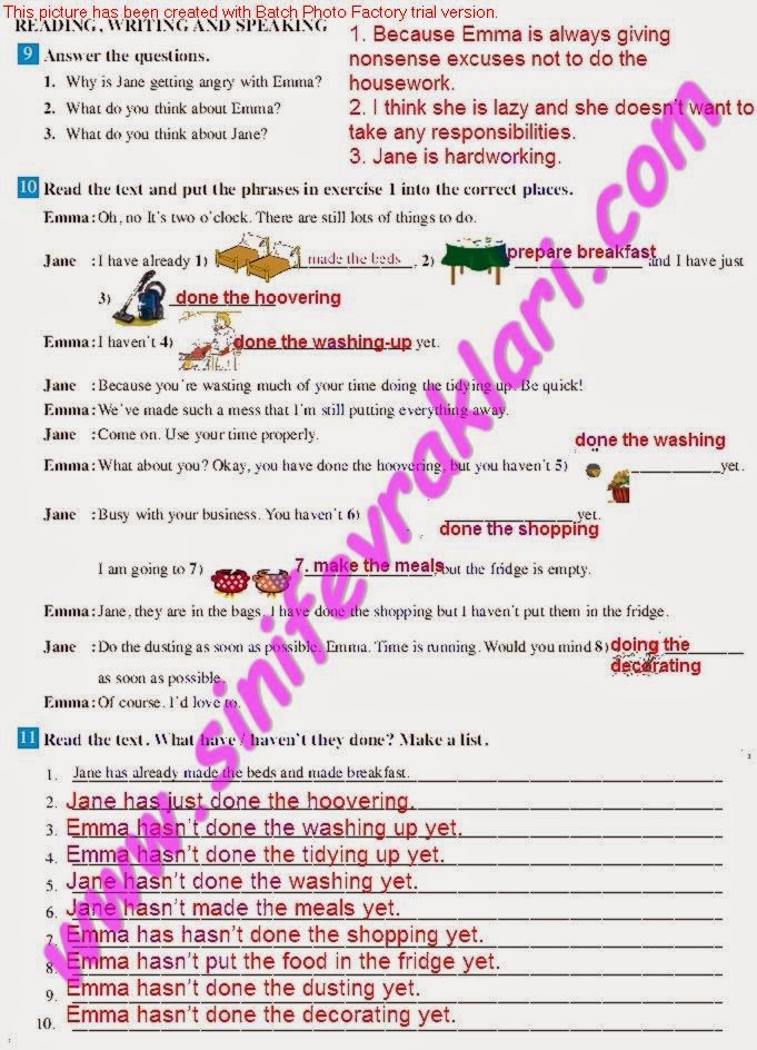 8.SINIF İNGİLİZCE DİKEY YAYINLARI DERS KİTABI CEVAPLARI SAYFA 90 - Ders
