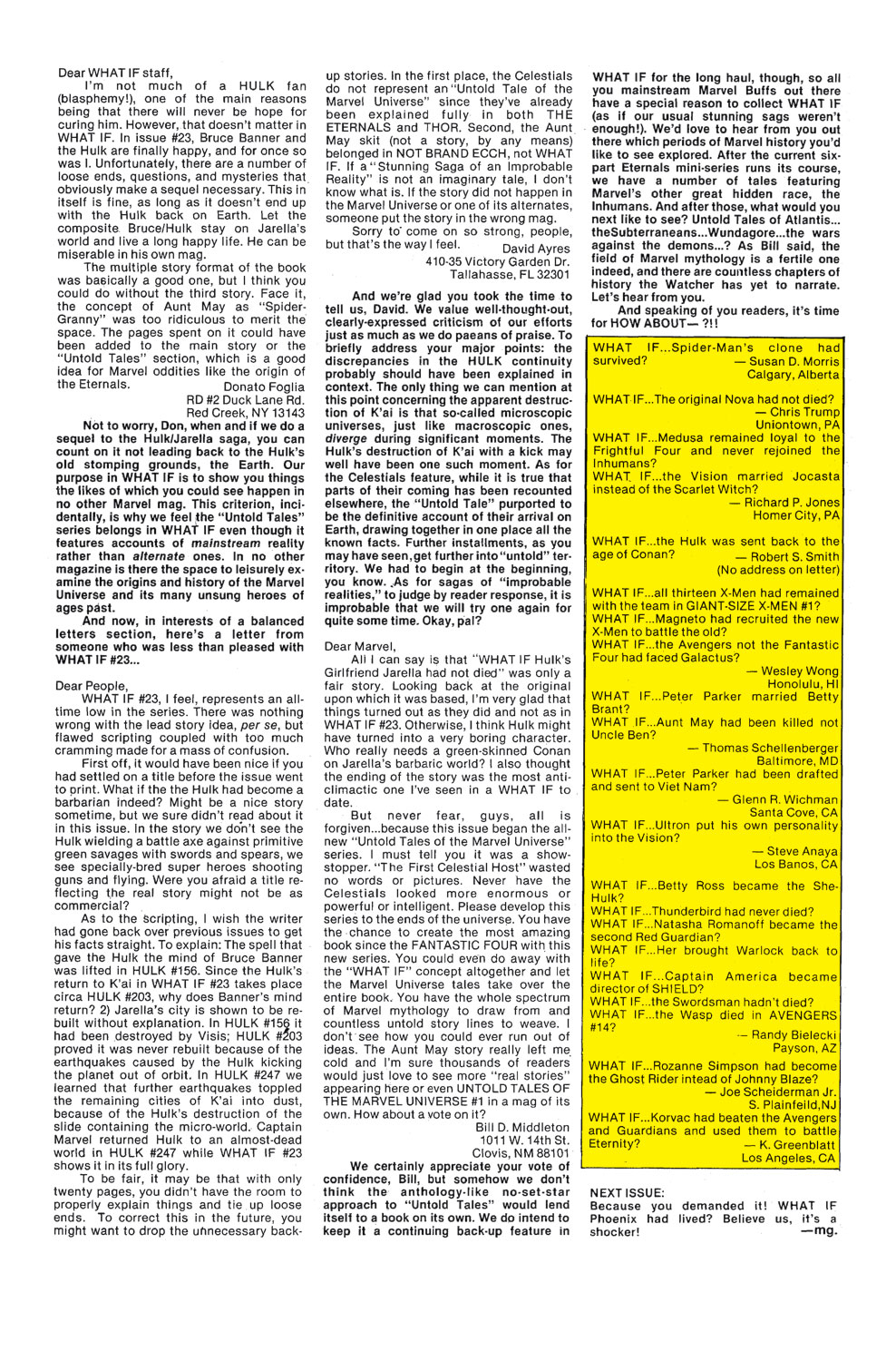 Read online What If? (1977) comic -  Issue #26 - Captain America had been elected president - 41