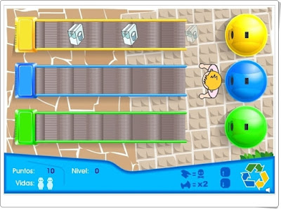 "Selector de residuos" (Educación Ambiental de Primaria)