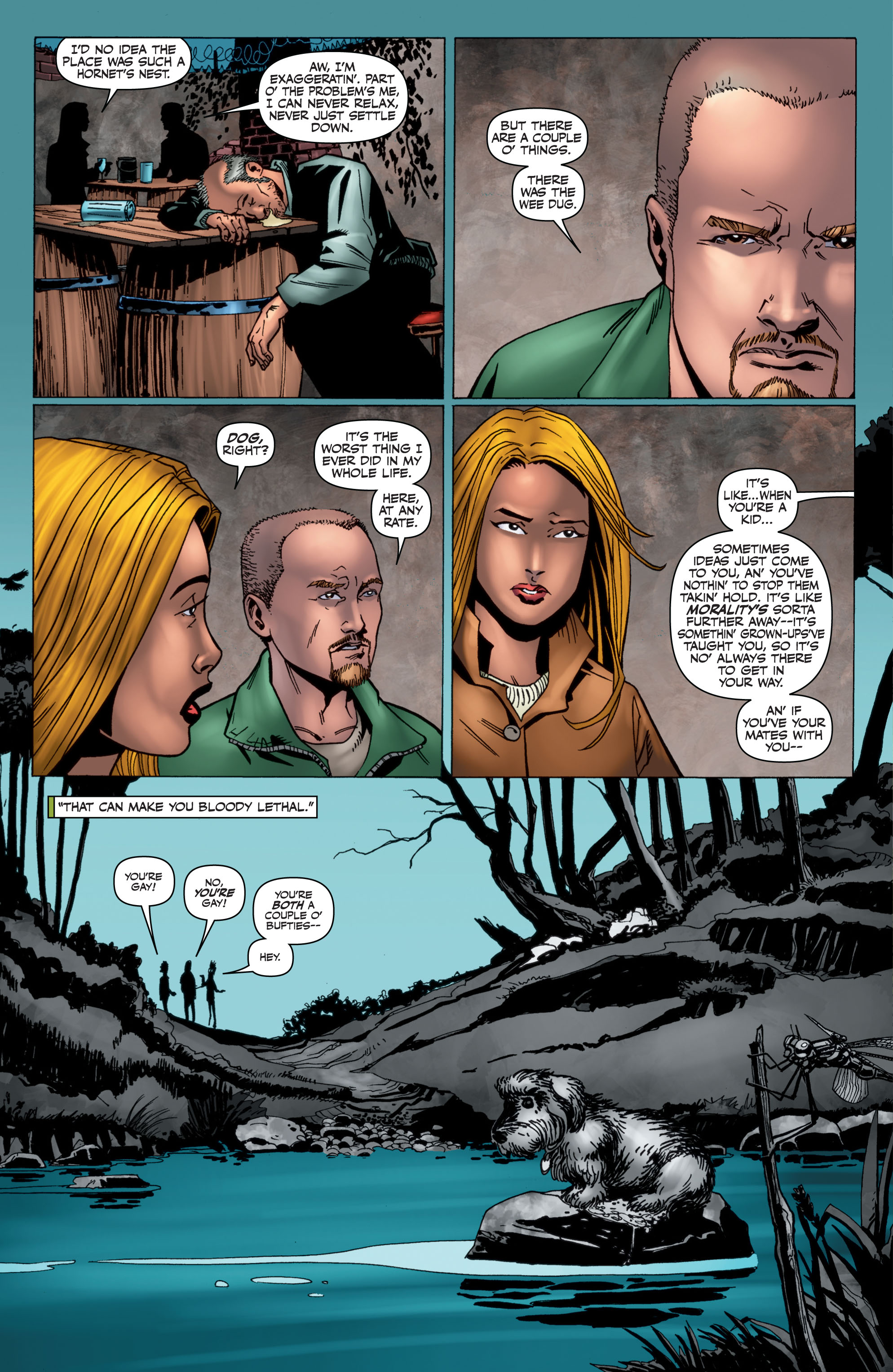 Read online The Boys: Highland Laddie comic -  Issue # TPB - 135