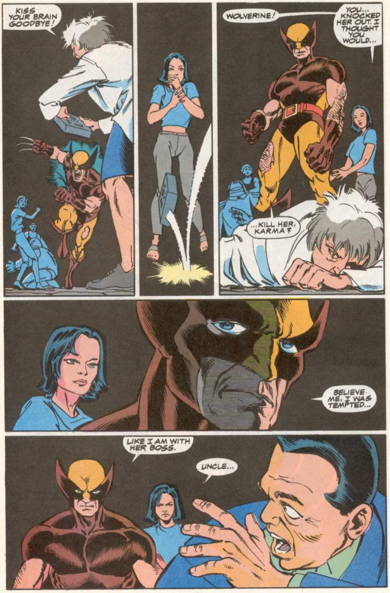 Wolverine (1988) Issue #30 #31 - English 21