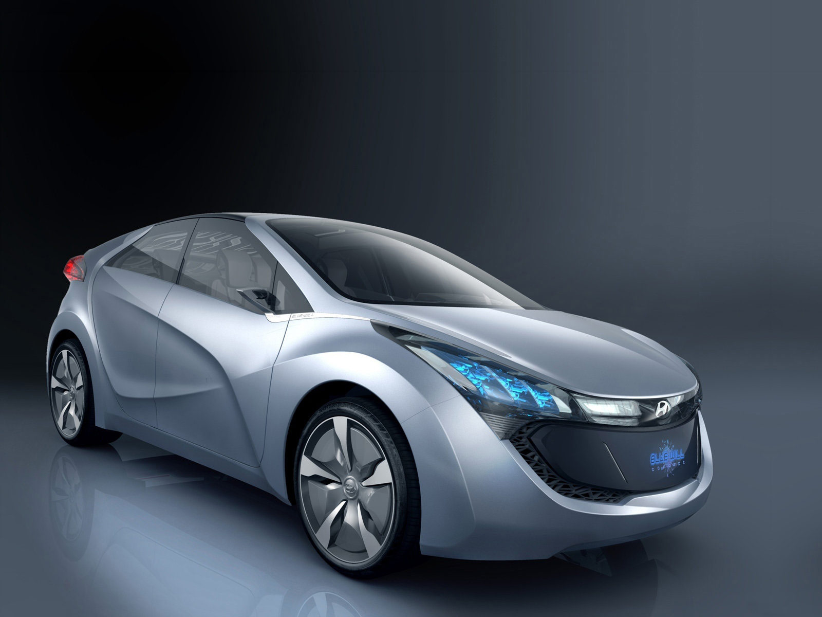 Gambar Mobil HYUNDAI Blue Will Concept