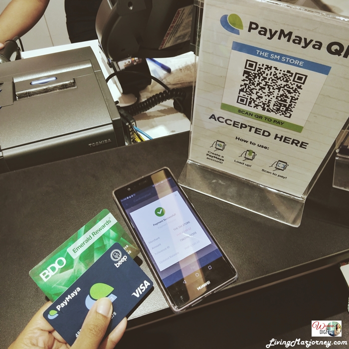 woman in digital paymaya
