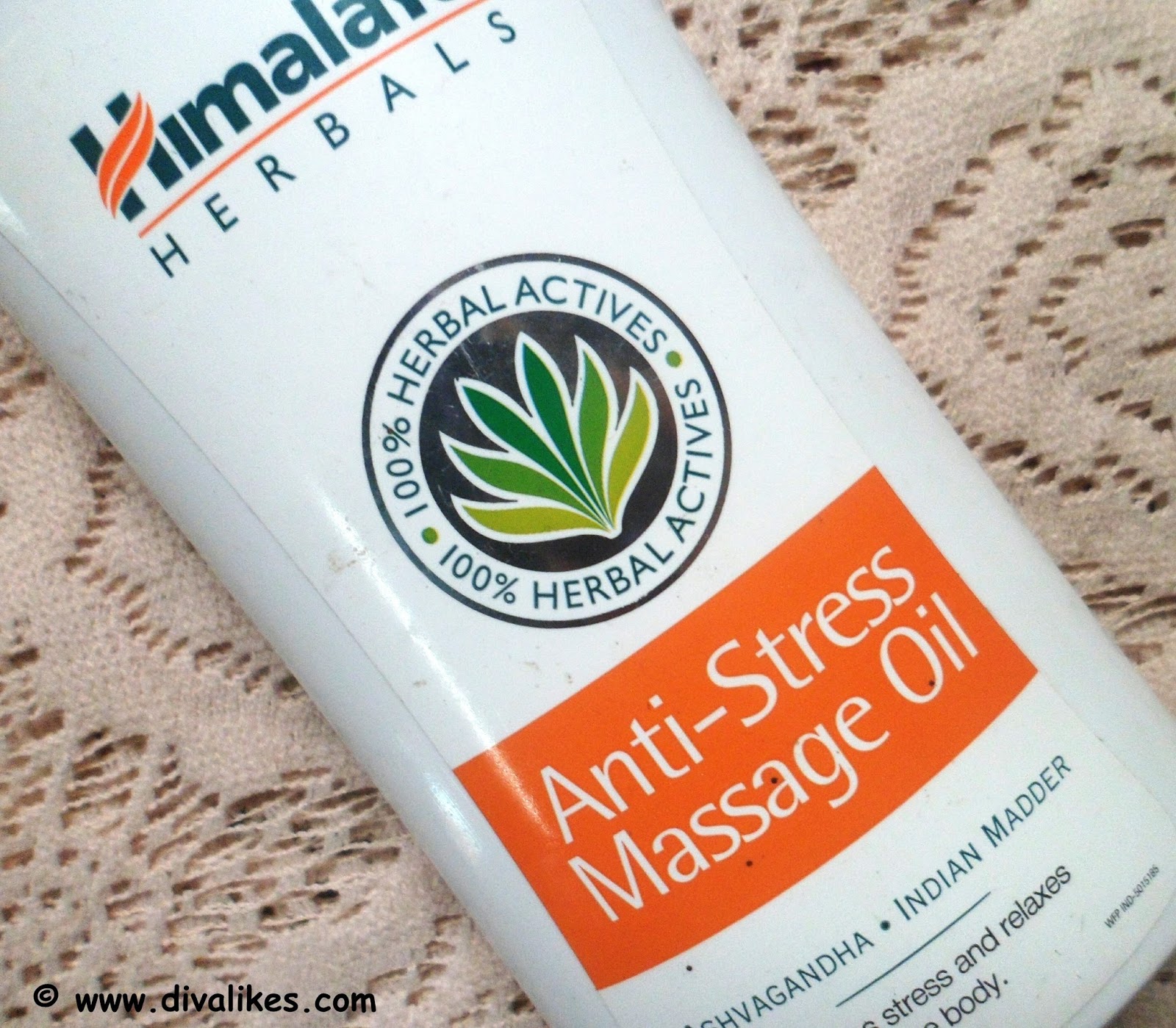 Himalaya Herbals AntiStress Massage Oil Review Diva Likes