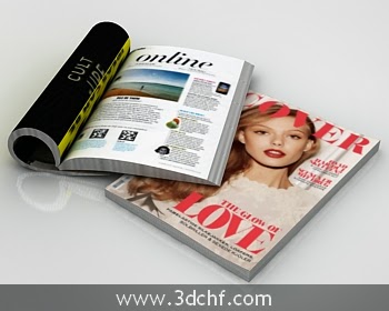 free 3d model magazine