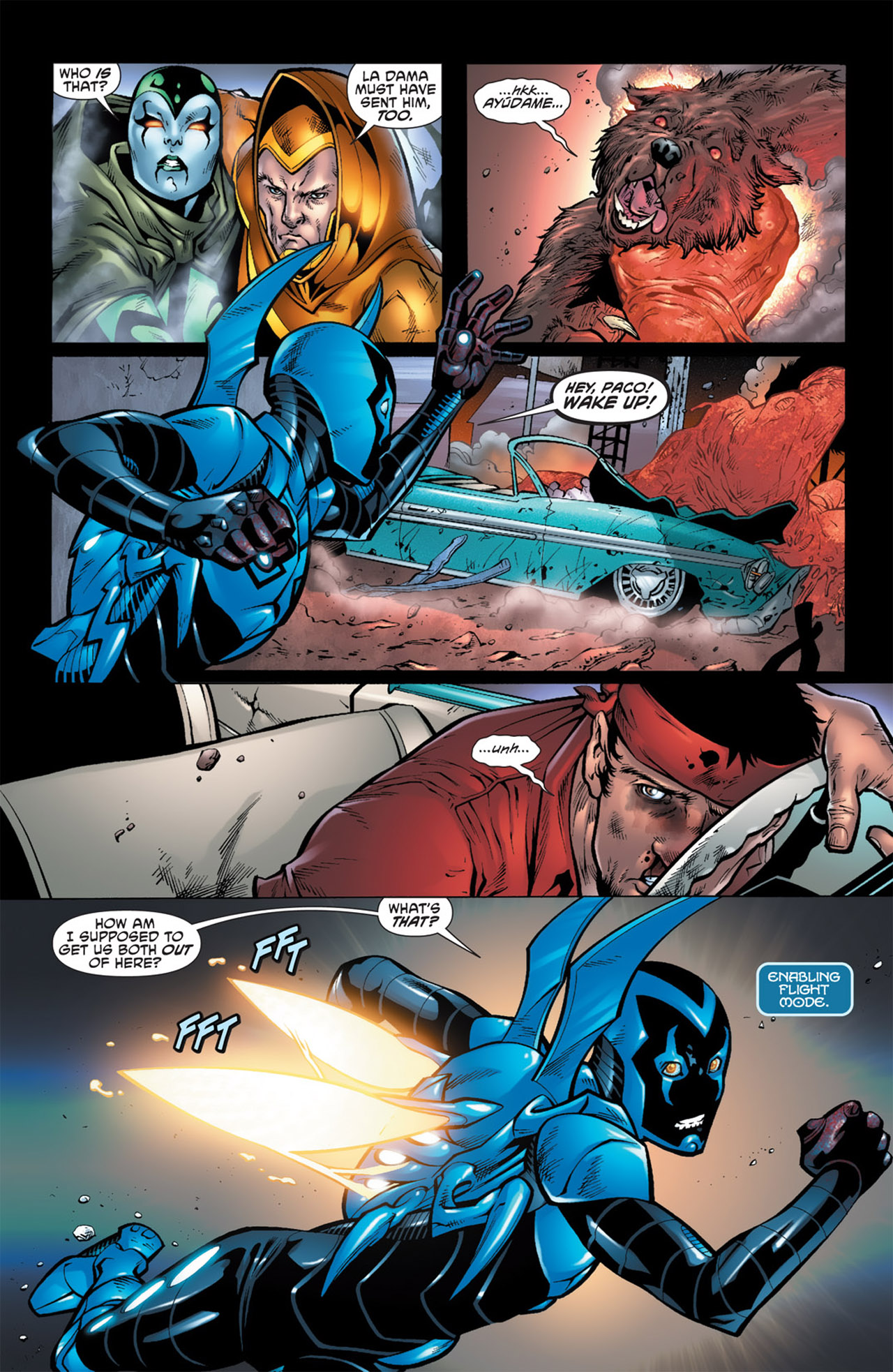 Read online Blue Beetle (2011) comic -  Issue #2 - 6