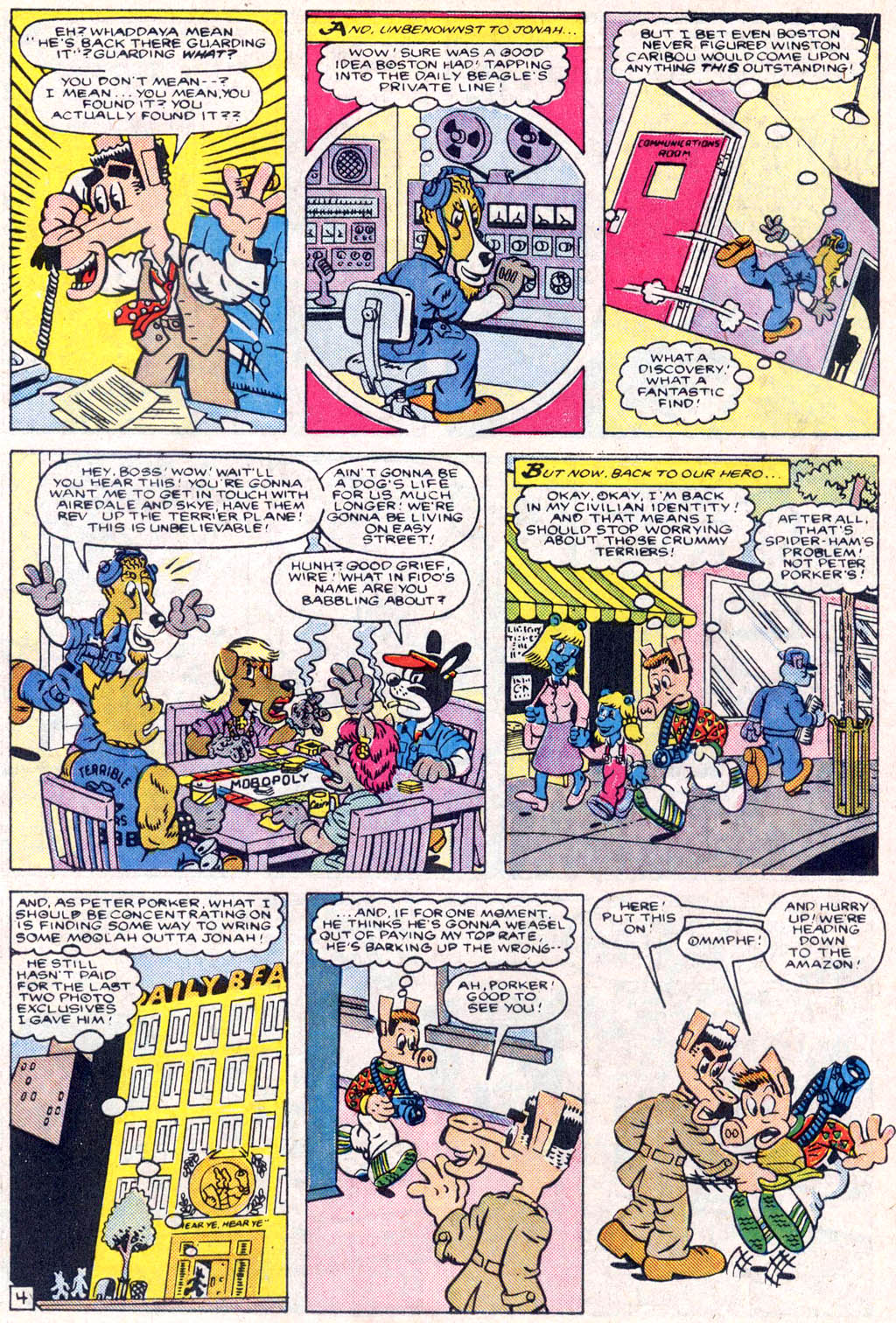 Read online Peter Porker, The Spectacular Spider-Ham comic -  Issue #10 - 5