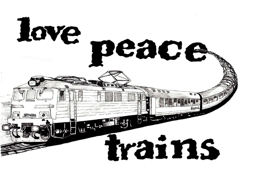 Love Peace Trains