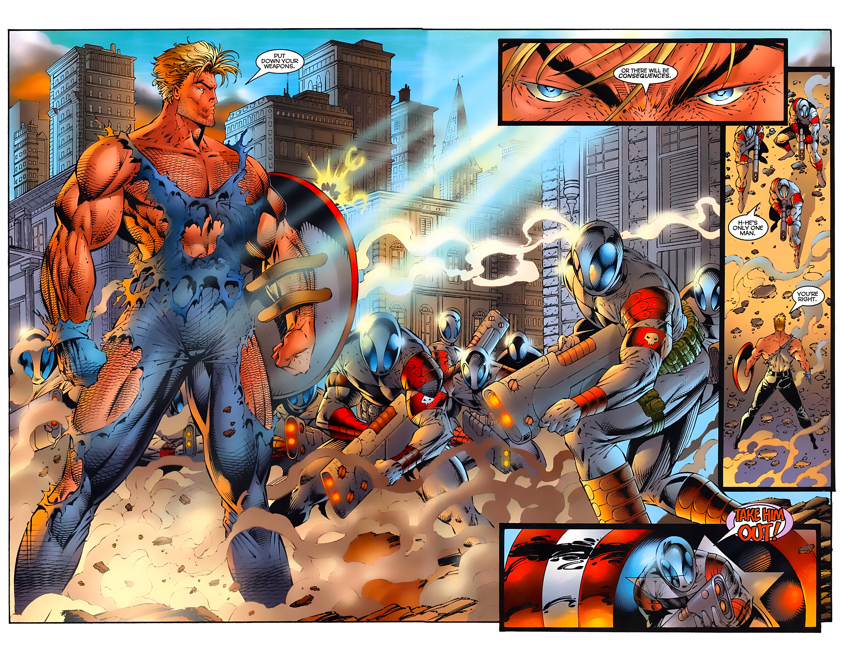 Read online Captain America (1996) comic -  Issue #1 - 35