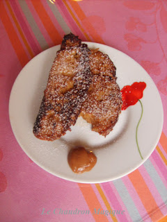 recettes dessert Crêpes au crémeux de carambar