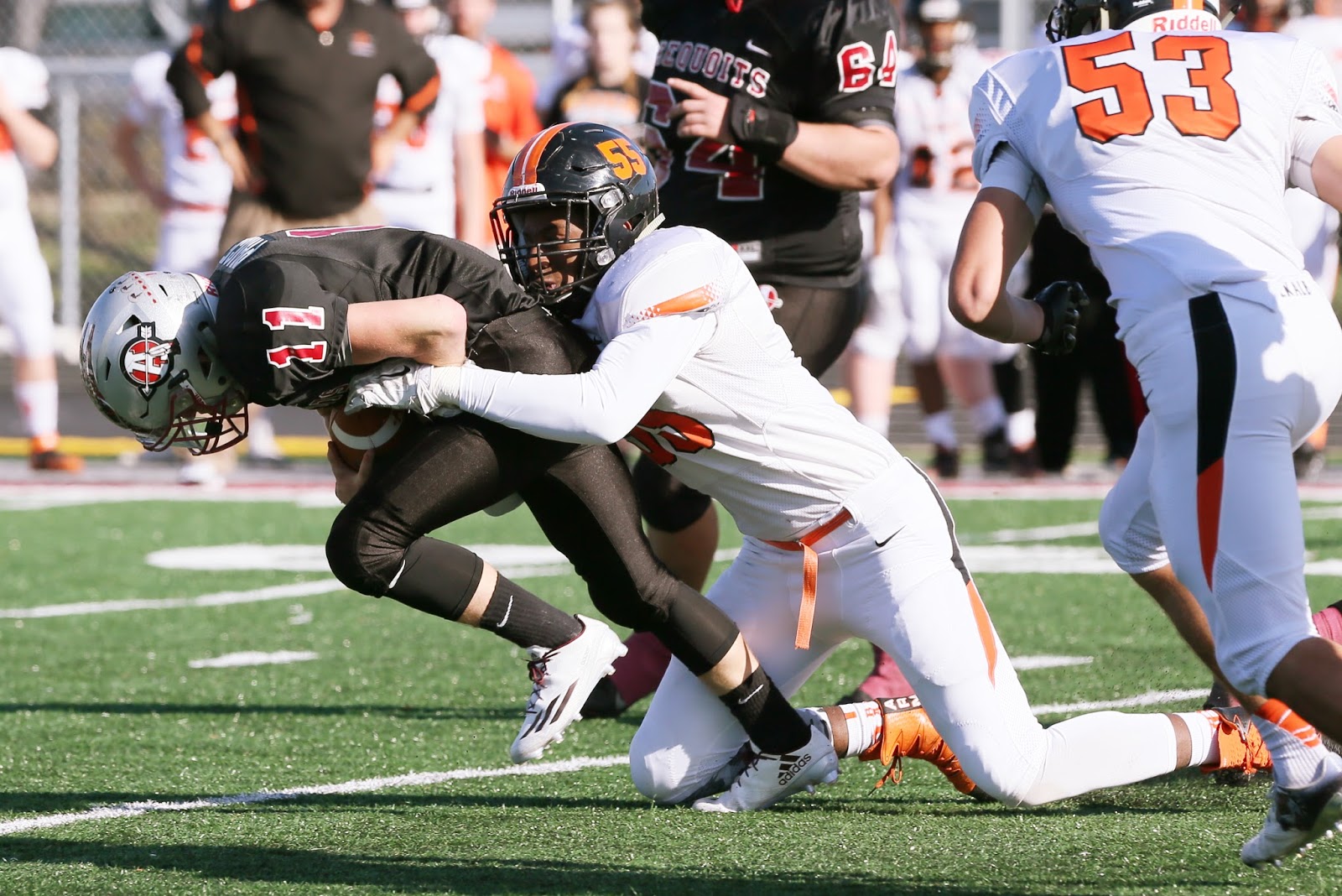 Mark Kodiak Ukena: IHSA Class 6A Football Playoffs: Dekalb vs Antioch