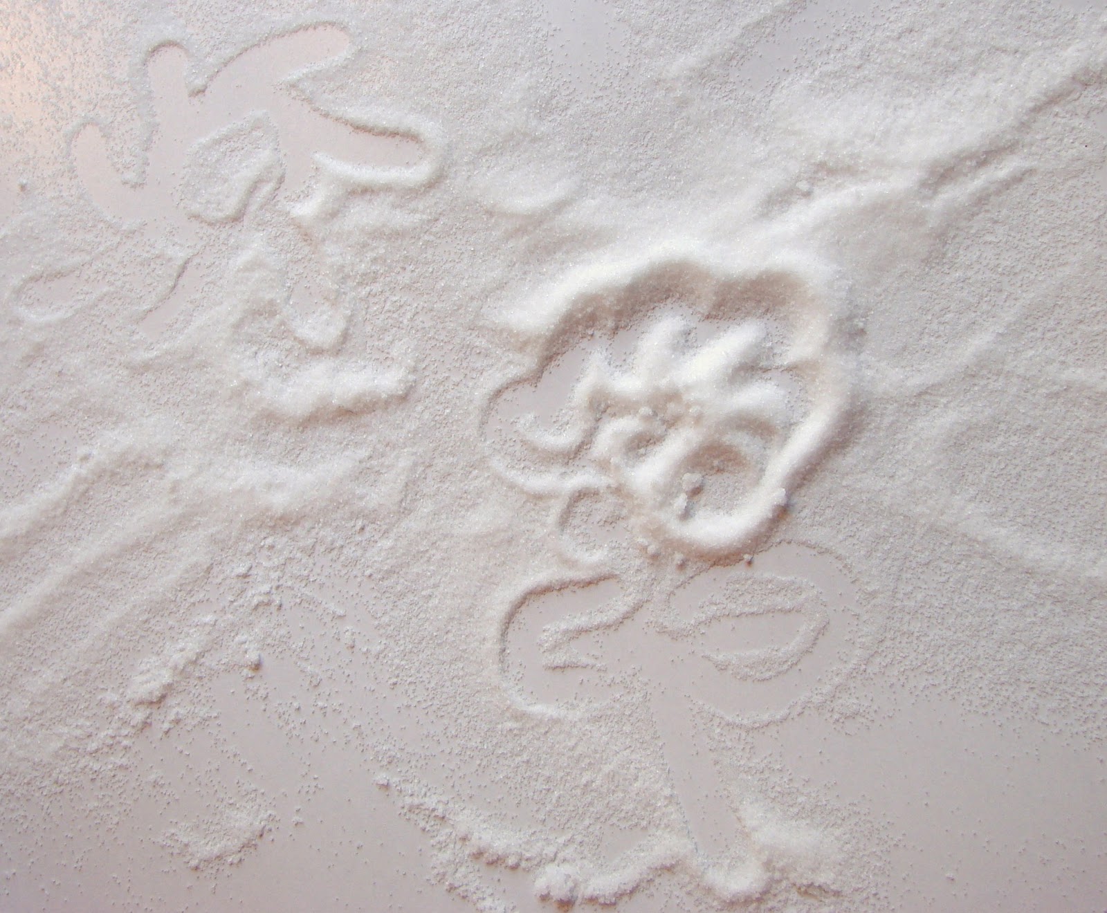 Childhood Beckons: Snowman Art Using Salt