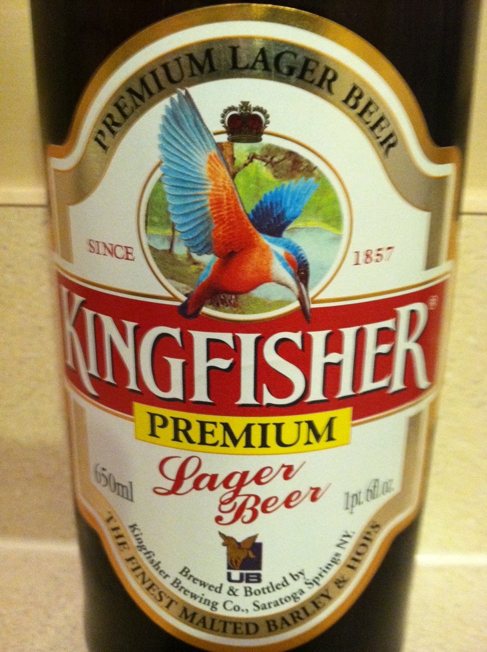 The Beer Year Day 66 Kingfisher Premium