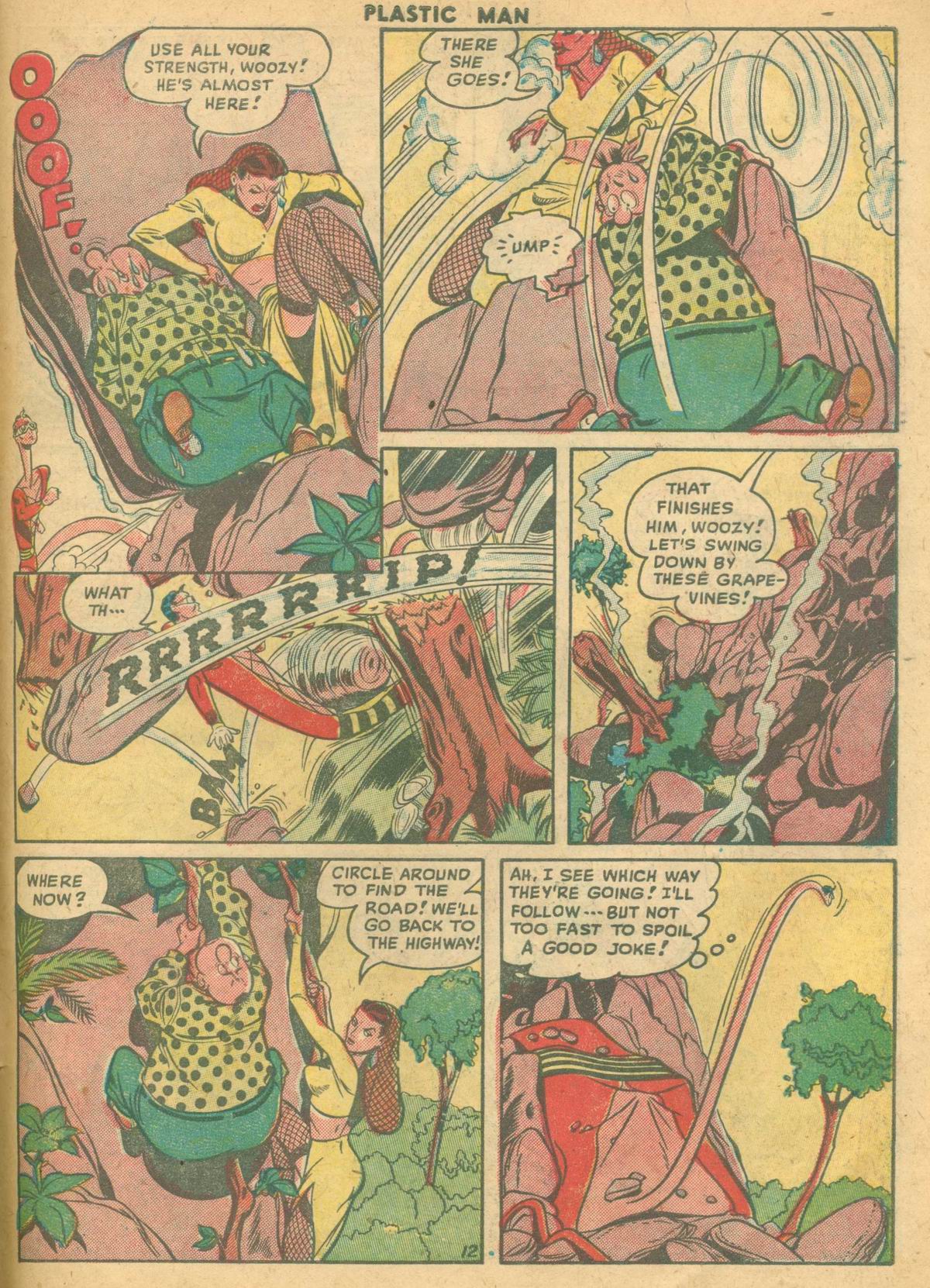 Read online Plastic Man (1943) comic -  Issue #13 - 47