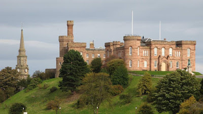 Inverness Castle - Picture by Home Farm B&B in Muir of Ord
