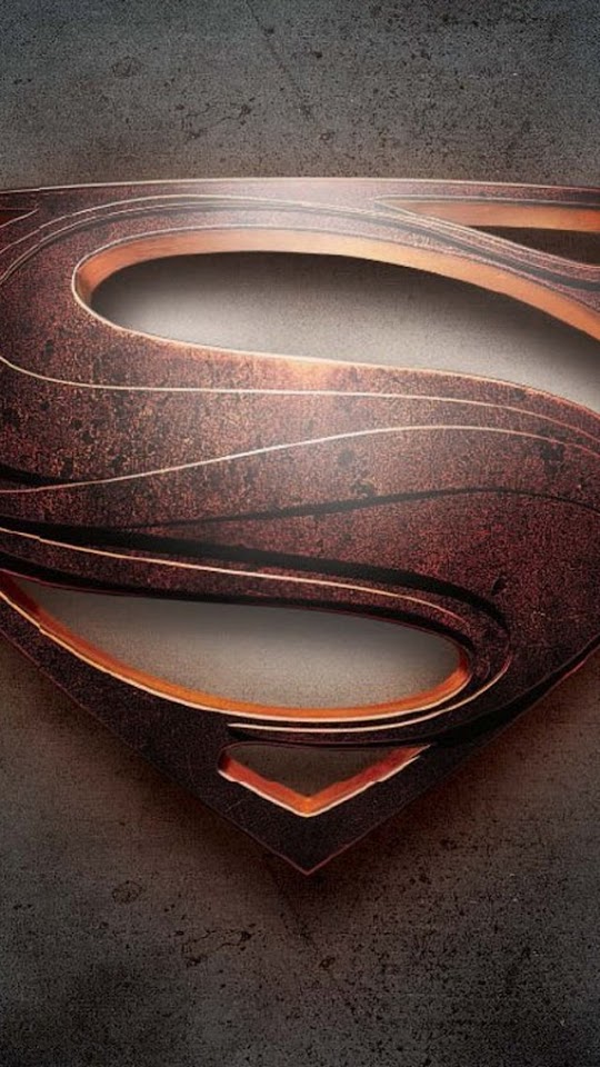 Man of Steel Logo  Galaxy Note HD Wallpaper