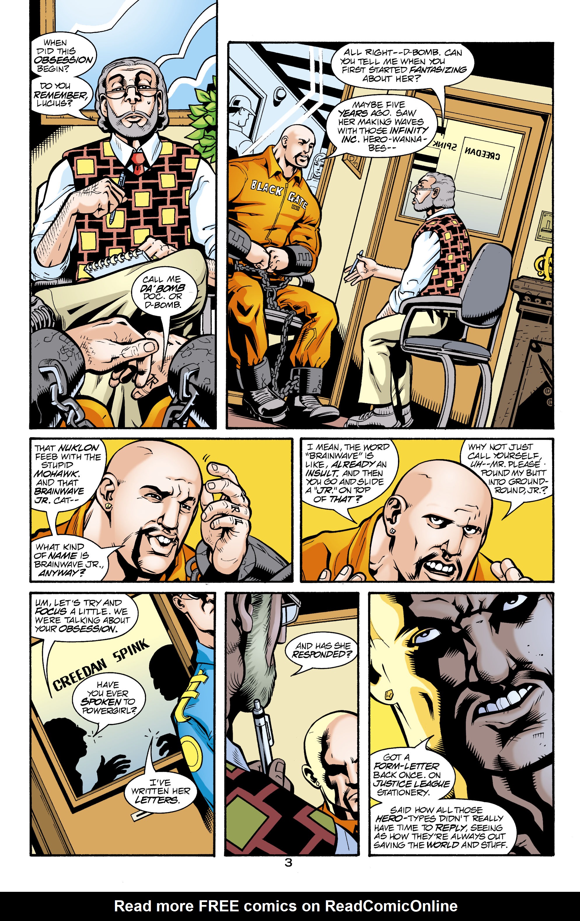Read online JSA (1999) comic -  Issue #39 - 4
