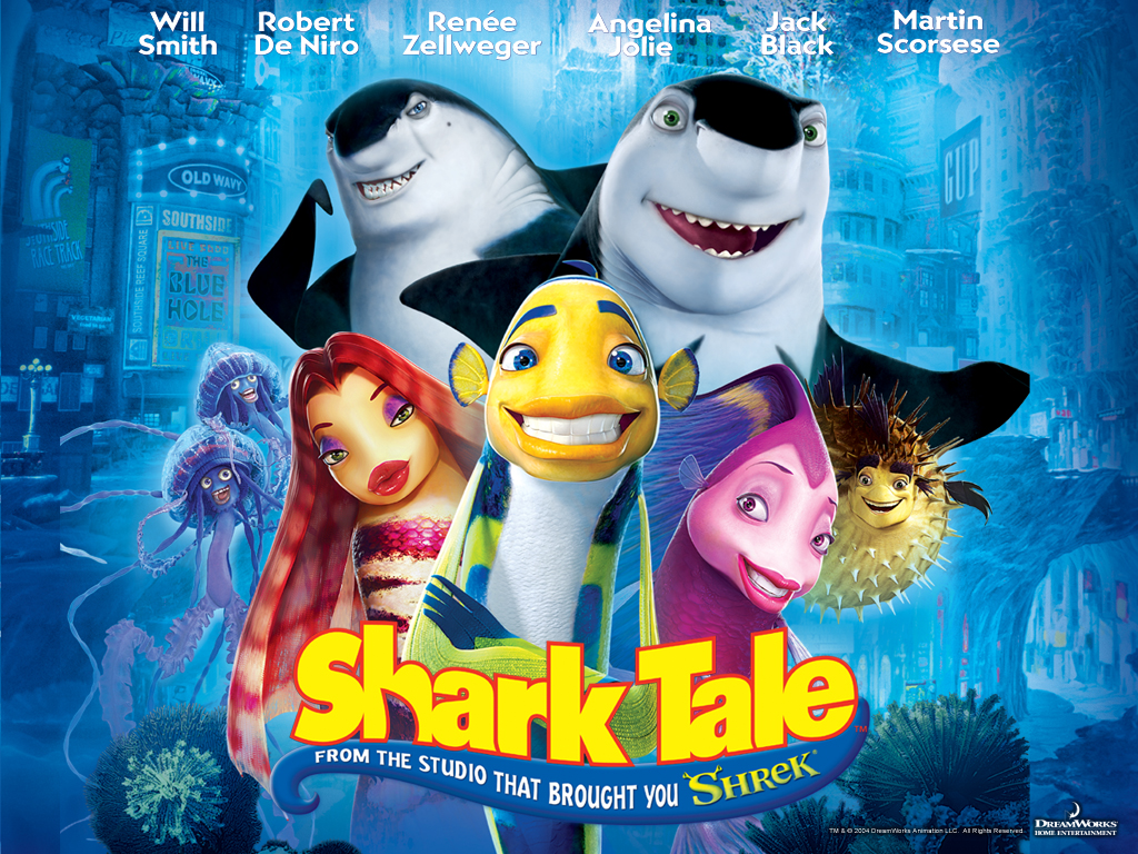 New aNimAtiOn wOrlD: Free Download Shark Tale (2004) Bluray Rip in [Eng