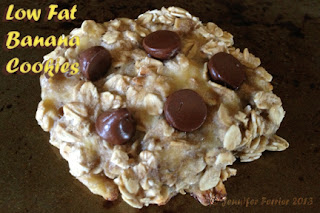 It's So Much Better Homemade: Low Fat Banana Cookies