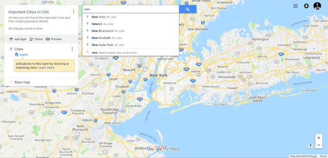 How to drop a pin on google maps free - Select city/country name - No hype no lies