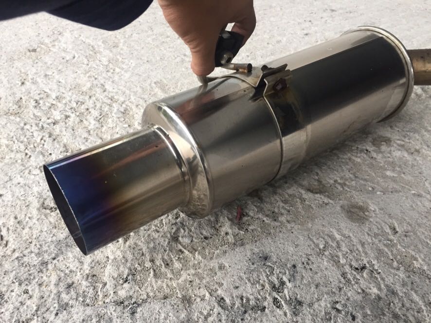 JDM car accessories and spare parts JDM muffler exhaust titanium TRUST