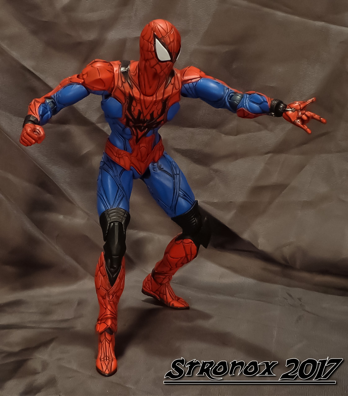 play arts kai spiderman