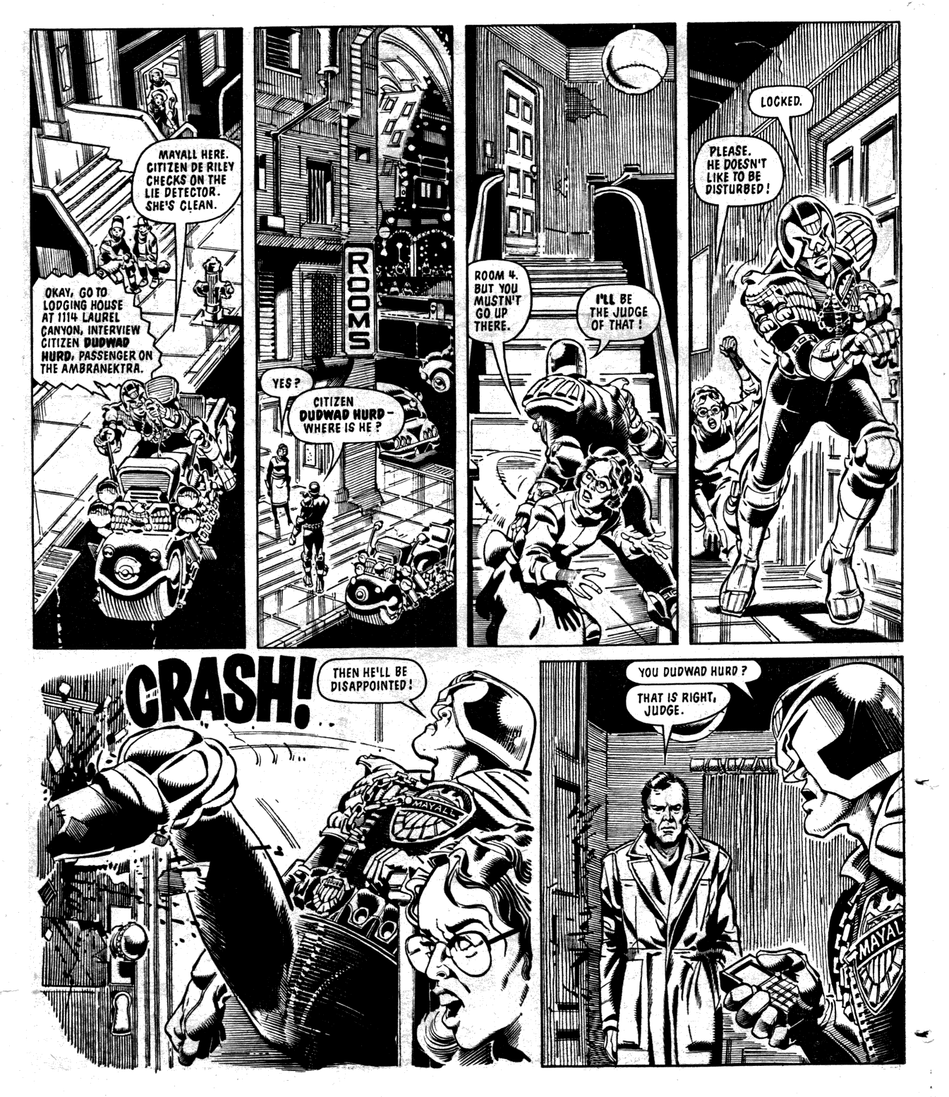 Read online Judge Dredd: The Complete Case Files comic -  Issue # TPB 9 (Part 1) - 121