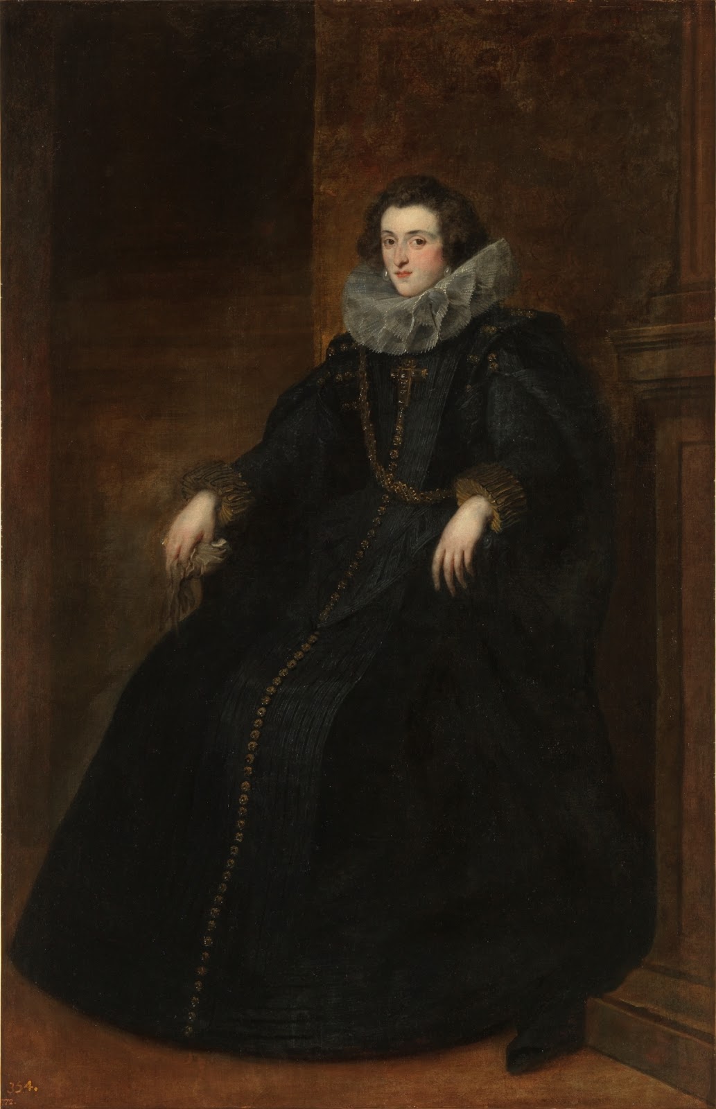 Ван Дейк (Anthony van Dyck) Policena Spinola, marquesa de Leganés