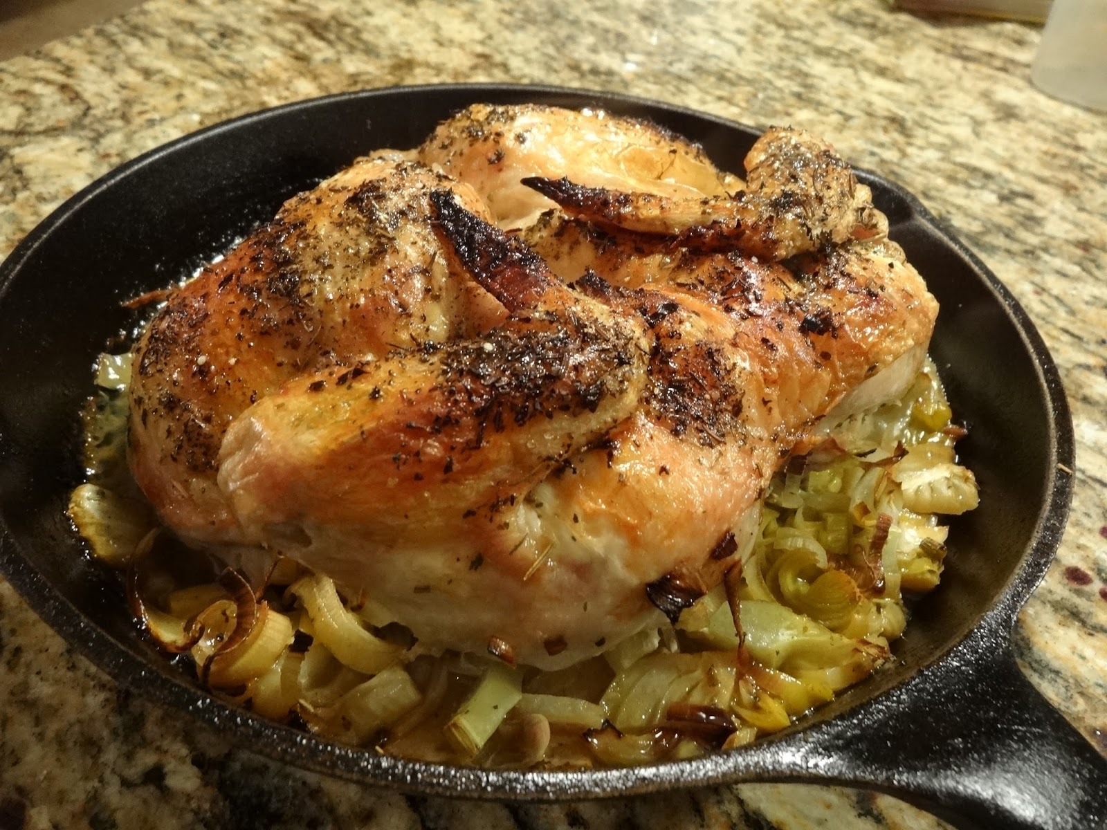 SkilletRoasted Lemon Chicken