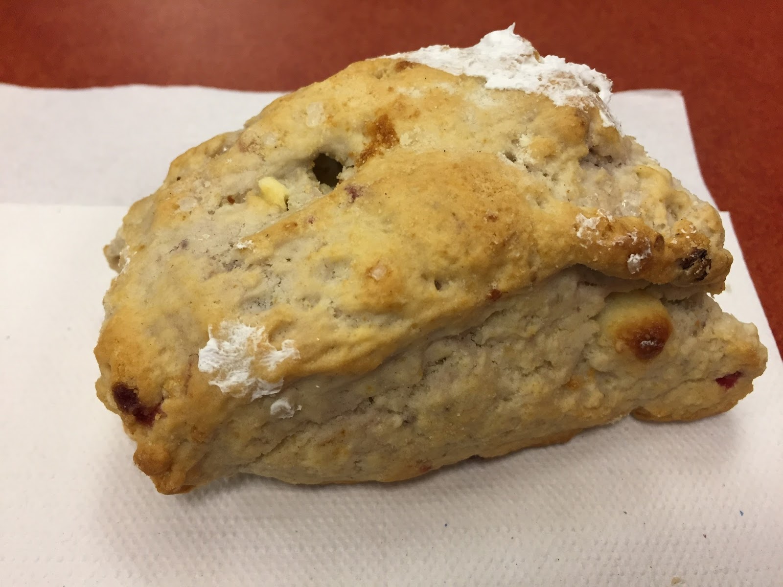 ラズベリーとホワイトチョコレートのスコーン レシピ