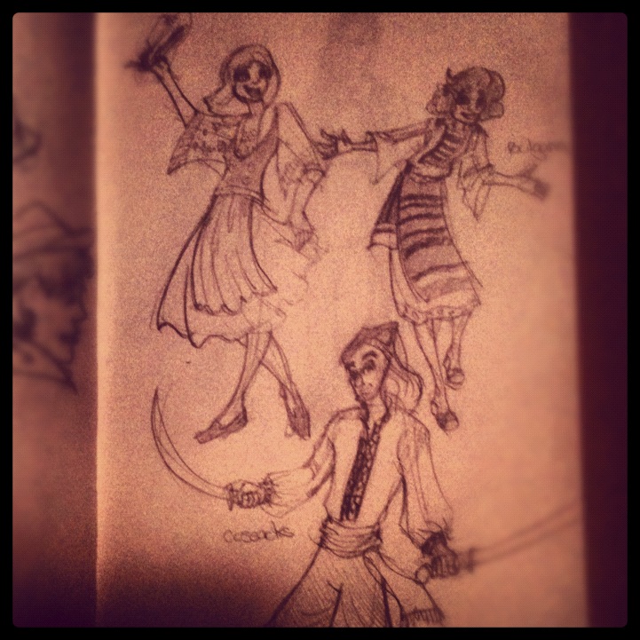 Brittany Drew a picture