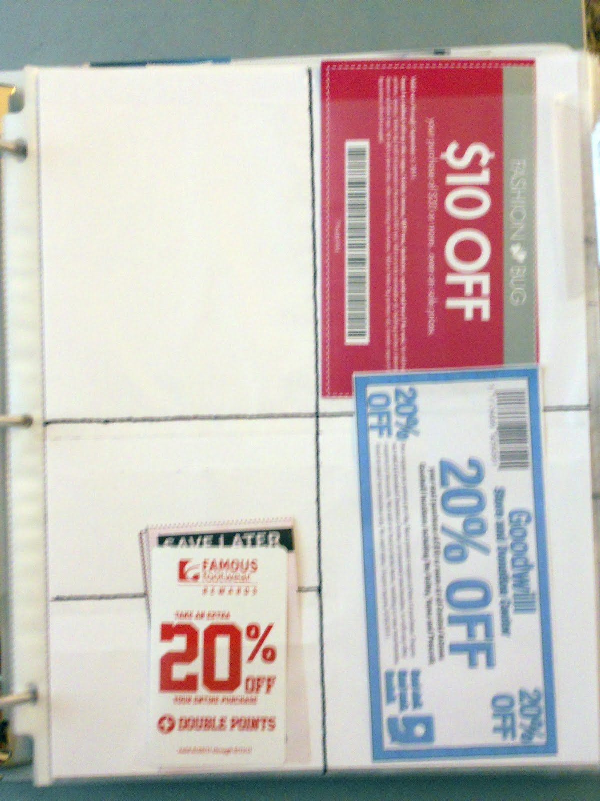 Ellie Sew Sweet Coupon Binder on the Cheap!