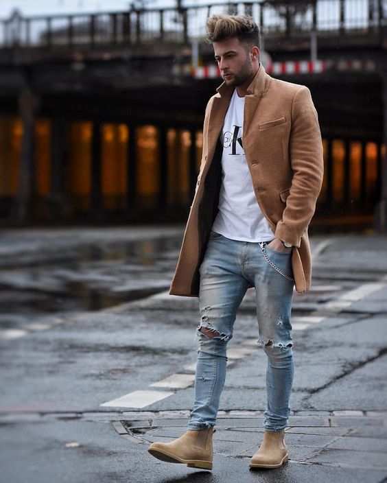 Roupa Masculina Inverno Europeu Looks Inverno Botas Masculinas