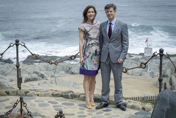 Crown Prince Frederik of Denmark and his wife Mary are now wrapping up their five-day tour of Chile