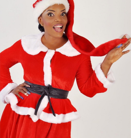 empress njamah christmas shoot