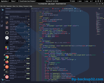 شرح محرر الاكواد virtual studio code مع اهم الاضافات-2 شرح محرر الاكواد virtual studio code مع اهم الاضافات-2