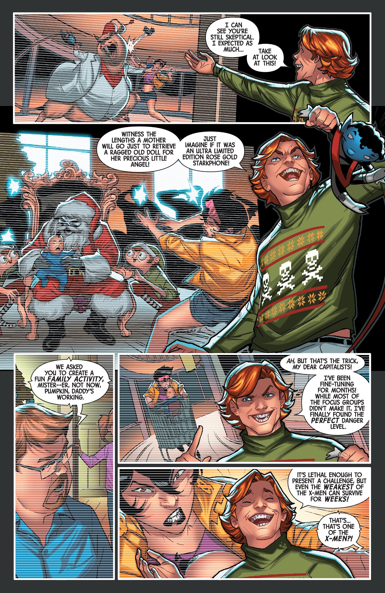 Read online Merry X-Men Holiday Special comic -  Issue # Full - 29