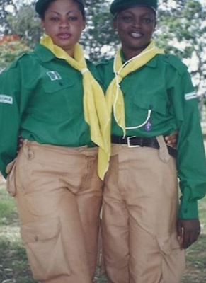 Throwback photos of Uche Jombo and Funke Akindele