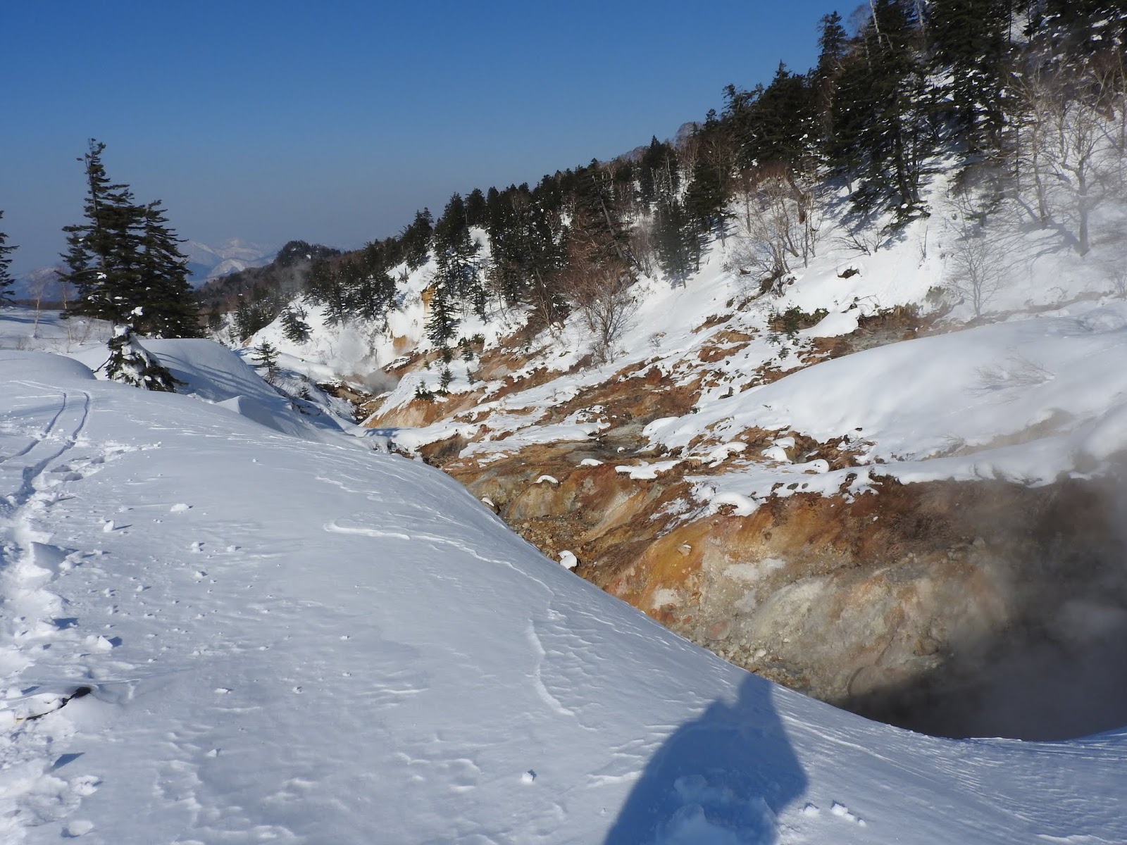 角さんの山登り 八幡平 樹氷 アイス モンスター群を行く