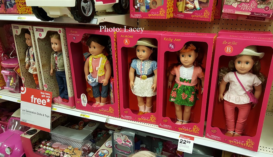 Living A Doll's Life *In Store Report* Our Generation Target