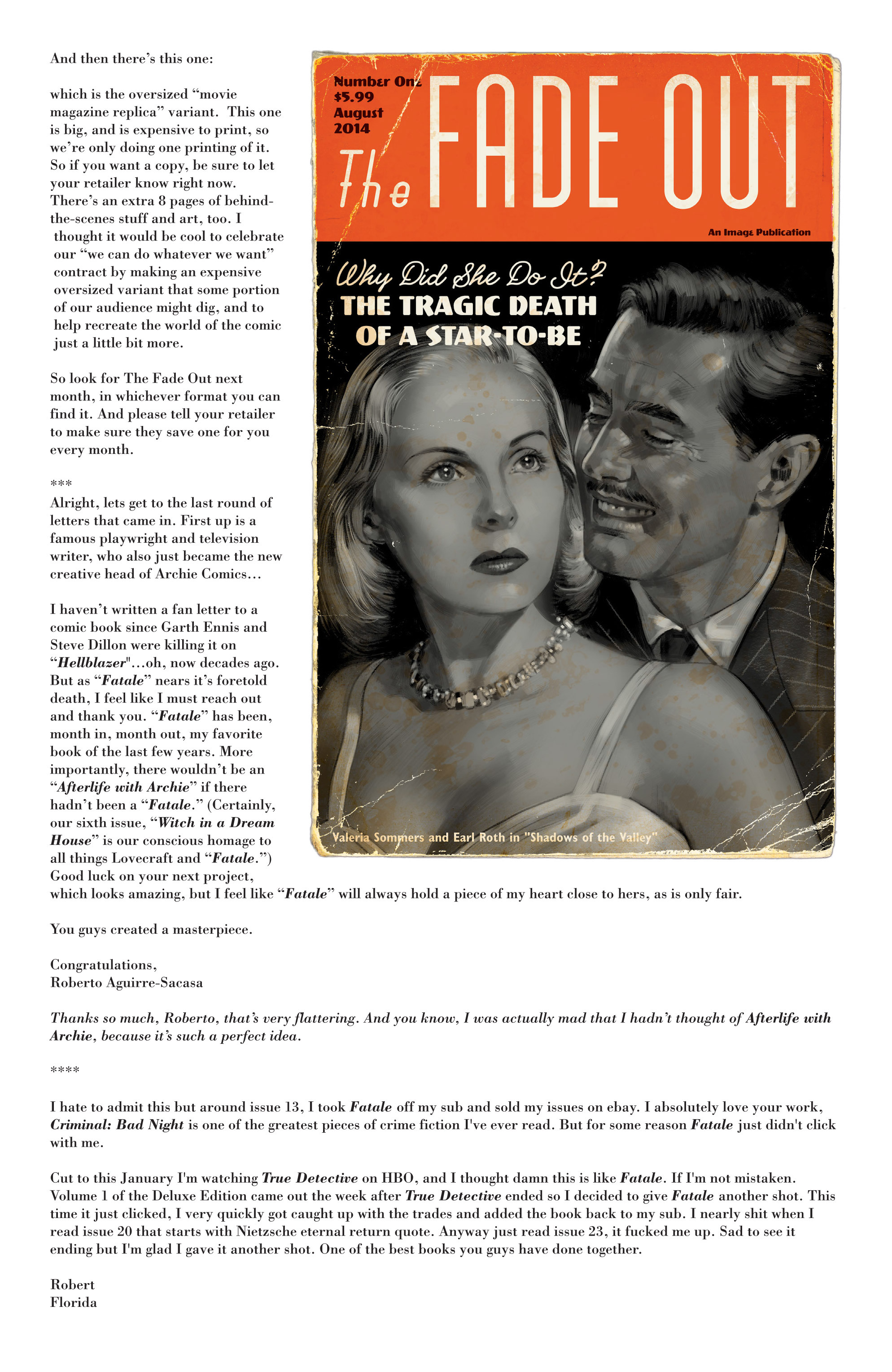 Read online Fatale comic -  Issue #24 - 36