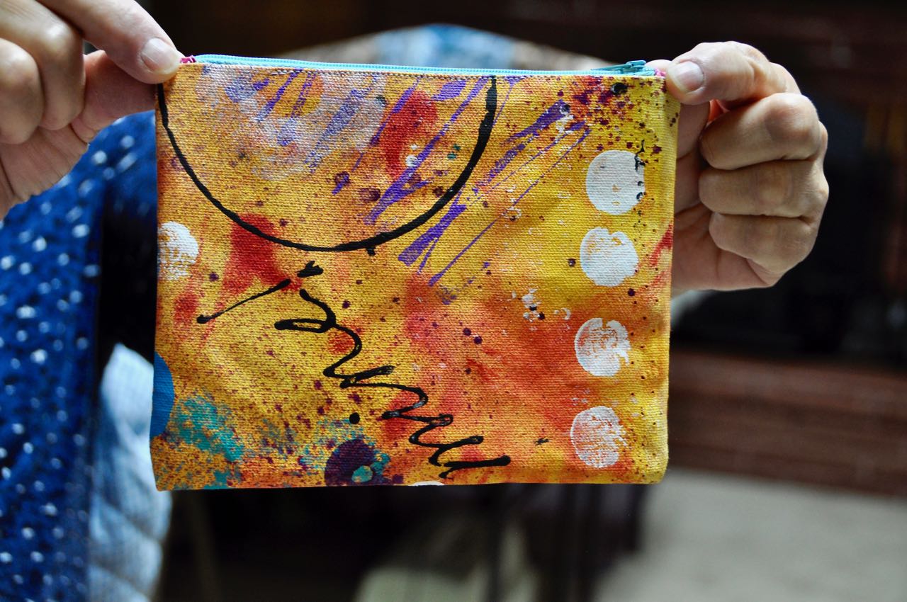 LuAnn Kessi Painted Canvas...