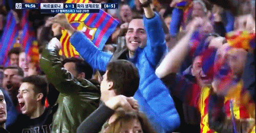 16/17시즌 챔피언스리그 캄프누의 기적.gif | 인스티즈