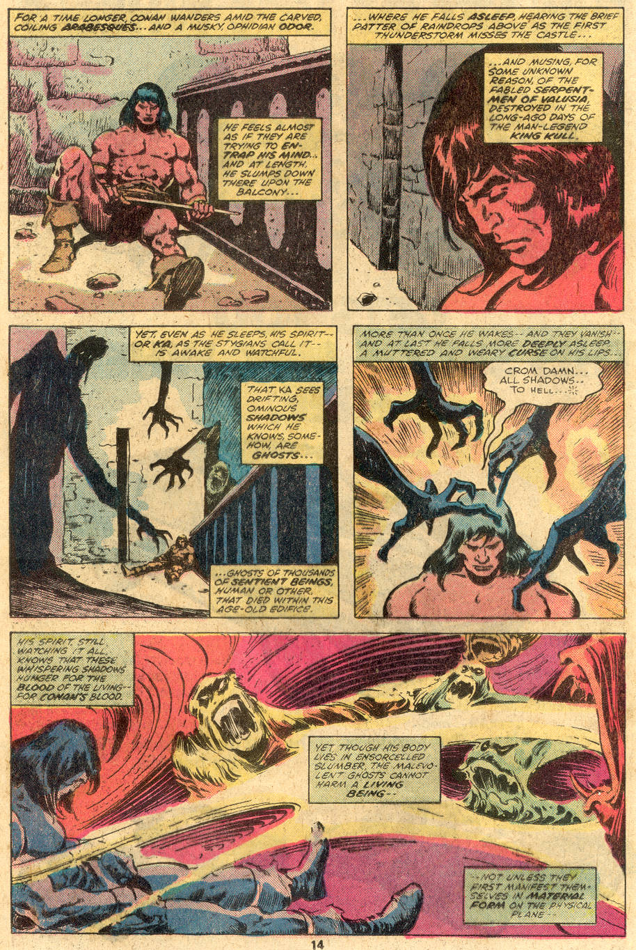 Read online Conan the Barbarian (1970) comic -  Issue #105 - 10